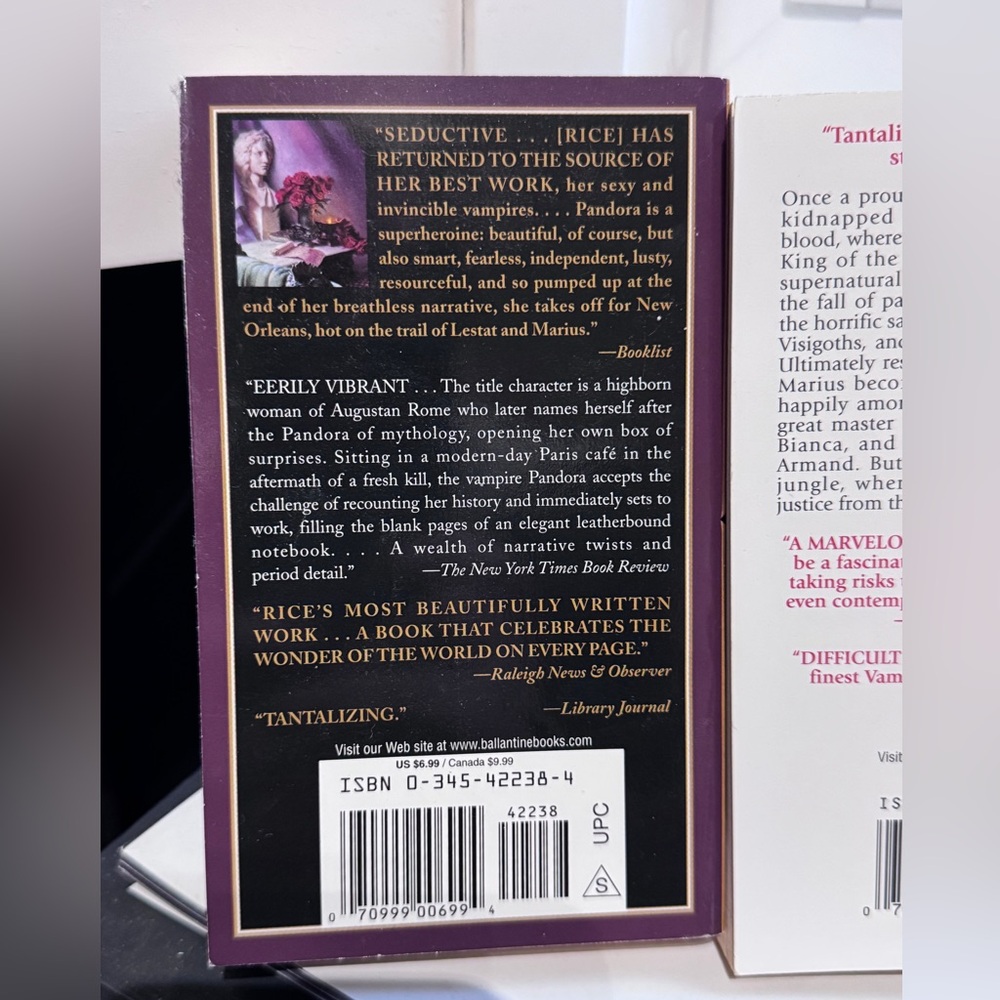 🩸 Anne Rice Vampire Chronicles Bundle Blood & Gold + Pandora Vintage Paperbacks - Picture 7 of 16